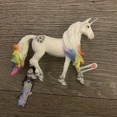 Schleich Bayala Rainbow Love Unicorn Stallion Toy Figure Figurine New Above 3+ • £10