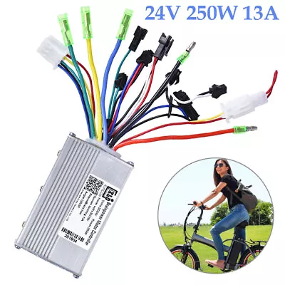 E-bike Electric Bicycle Scooter Brushless Motor Speed Controller LCD Kit 24V New • £19.54