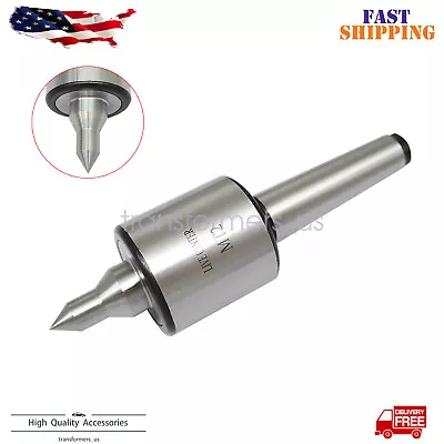 For Morse Taper Precision 0.000197''CNC Long Spindle Lathe Tool MT2 Live Center • $13.99