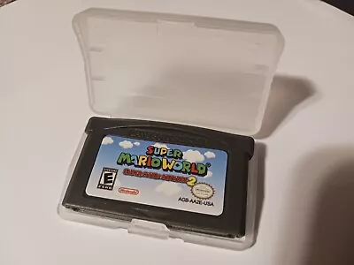 Super Mario GBA Gameboy Advance Games Super Mario World 2 • $19.89