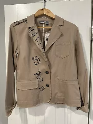 NWT Chico Vintage Jacket Khaki Size 0 • $59.43