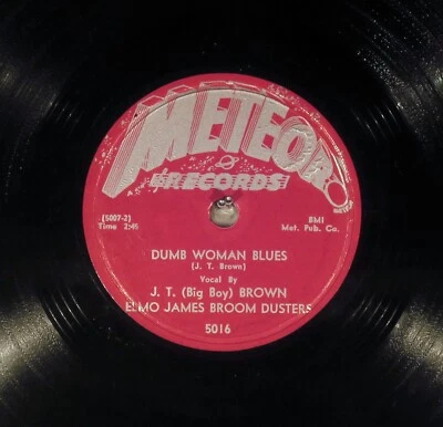 $49.99 • Buy 78 RPM -- Big Boy Brown & Elmore James Broomdusters, Meteor 5016, E/EE- Blues