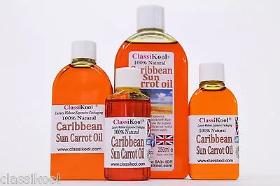 Classikool Caribbean Sun Carrot & Vitamin E Oil For Deep Fab Tan & Healthy Skin • £3.99