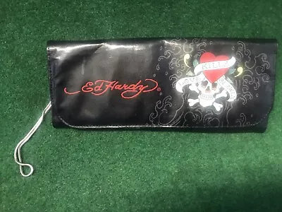 Ed Hardy Love Kills Slowly Handbag Clutch • $35