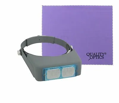 Quality Optics® Professional Series Glass Headband Magnifier Jewelers Visor 3.5x • $16.99