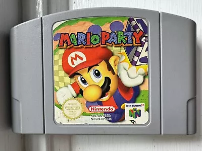 Mario Party N64 Cartridge Nintendo 64 Free Tracked Postage 🔴 👨🏻 ⭐️ 🎁 • $99.95