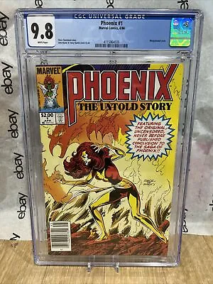 Phoenix #1 The Untold Story CGC 9.8 Newsstand Chris Claremont Marvel 1984  • £160.85