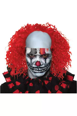 Underwraps Clown Wig W/ Bald Cap Red Adult Men Costume Accessory Halloween 30766 • $9.10