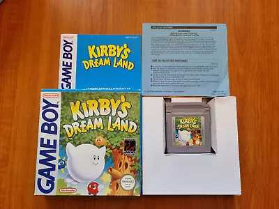 Kirby’s Dream Land Nintendo GameBoy Game Boxed AUS PAL GENUINE USED-GOOD • $149.99