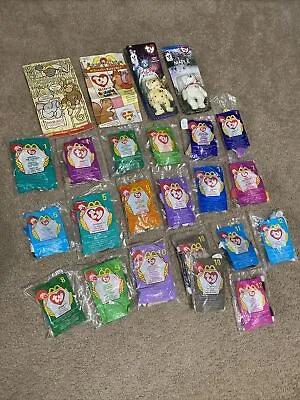 Ty Teenie Beanie Babies McDonalds 1998 1999 And 2000 Happy Meal Toys  • $200
