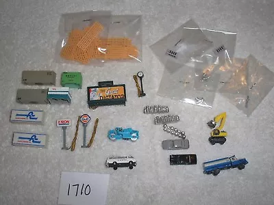 N Scale Scenery Accesories  Tomytec Construction Trucks & Containers • $55