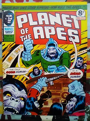 Planet Of The Apes #36  - Marvel UK - 1975 - VG CONDITION - FIRST PRINTING • £4.99