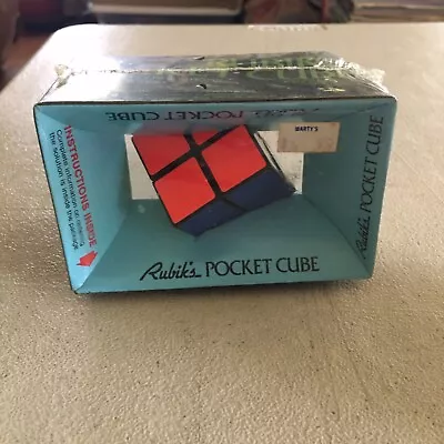Vintage Ideal Rubik's Pocket Cube (Mini) Puzzle Toy NIB 1981 • $24.99