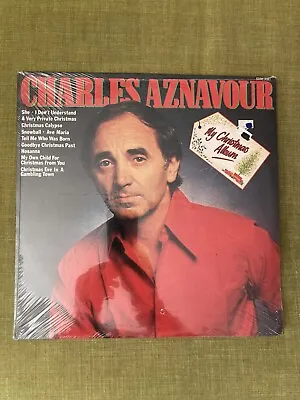 Charles Aznavour My Christmas Album SEALED Vinyl LP BRAND NEW Vintage Record • $15.99