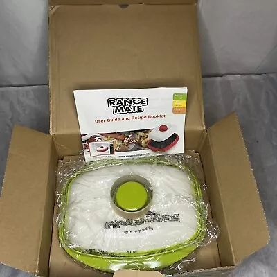 Rangemate 10  Microwave Oven Cooker Non Stick Grill Pan Lime Green New • $43