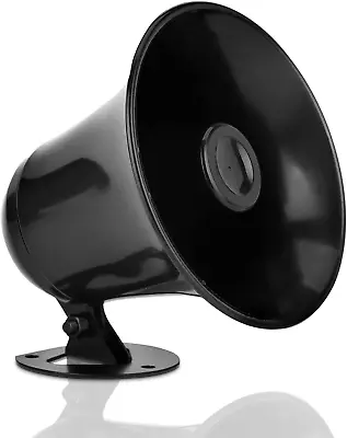 $28.80 • Buy Black ABS Weather Proof PA Speaker Horn For CB Radio Outdoor Marine Game Call