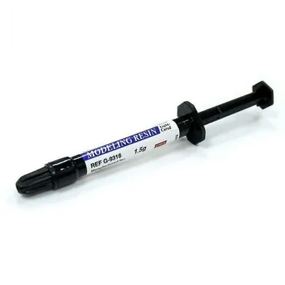 Bisco MODELING RESIN Light Cured Low Viscosity Micro Filler 1.5g Syringe • $47.49