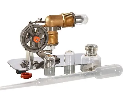 Sunnytech Mini Hot Air Stirling Engine Motor Model Educational Toy Kits Elect... • $80.09