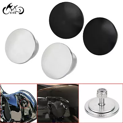 CNC Inner Fairing Mirror Plugs For Harley Batwing Electra Street Tri Glide FLHTK • $11.38