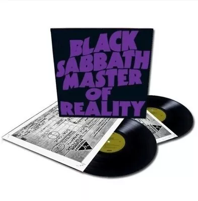 BLACK SABBATH - MASTER OF REALITY Deluxe Edition - 2 LP Remastered 180gram VINYL • $89.99