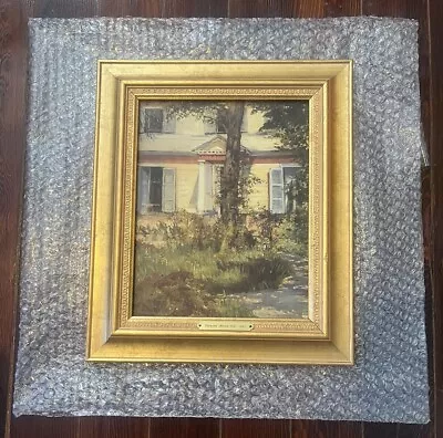 Edouard Manet Landhaus In Rueil Framed Canvas Art Print • $150