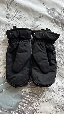 Eddie Bauer Down Essential Womens Mittens GLOVES Black  Small • $20