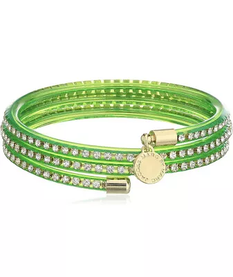 Marc By Marc Jacobs Slinky Green Toucan Zirconia Bracelet - Model M5131109 • $9.99