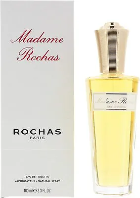 £42.65 • Buy Rochas Madame Rochas Eau De Toilette Women's Perfume 100ml Spray (Box)