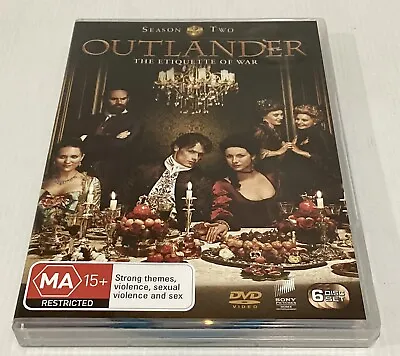 $9.90 • Buy Outlander Season 2 DVD 6 Disc Set Region 4 Free Post Season Two Etiquette Of War