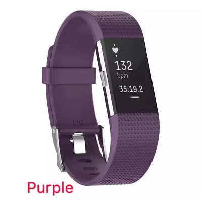 For Fitbit Charge 2 Silicone Band Replacement Wristband Watch Strap Bracelet New • $3.99