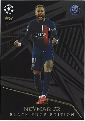 Neymar Jr. #496 Paris Saint-Germain BLACK EDGE EDITION 2023/24 TOPPS MATCH ATTAX • $34.99