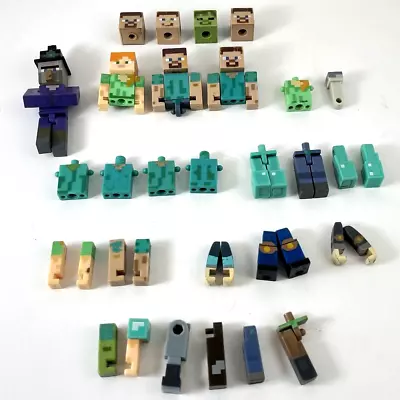 Lego Minecraft Mini Figures Witch And Lot Body Arm Leg Head • $14.95