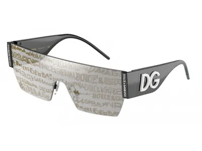 $381.63 • Buy Dolce & Gabbana Sunglasses DG2233  3277K1 Black Gray / Gold Man