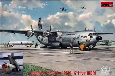 1/144 RODEN 336 Douglas C-133A W/PGM-17 Thor IRBM • $35