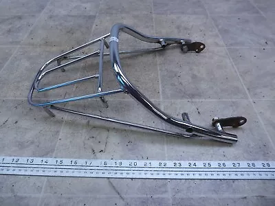 1982 Yamaha XV920 Virago Y256-3) Chrome Rear Luggage Rack Carrier • $84.99