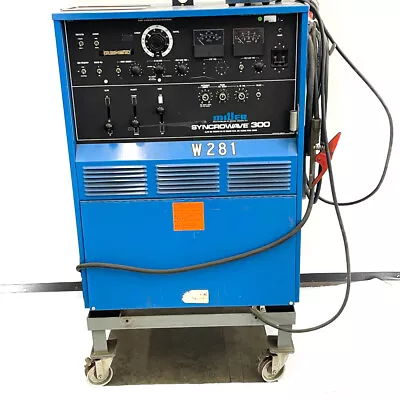 Miller Syncrowave 300 AC/DC Arc Welding Power Source W281 W/ Extras Made In USA • $3999.97