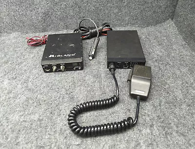 Lot Of 2 CB Radios Vintage Midland 77092 & Cobra 20 Plus 40 Channel Transceivers • $49.99