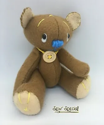Handmade Jointed Teddy Bear - Handcrafted • £6