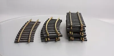 Aristo-Craft Assorted G Scale Straight & Curved Track Sections [10] EX • $81.64