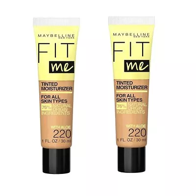 Maybelline New York Pack Of 2 Fit Me Tinted Moisturizer 220 • $19.99