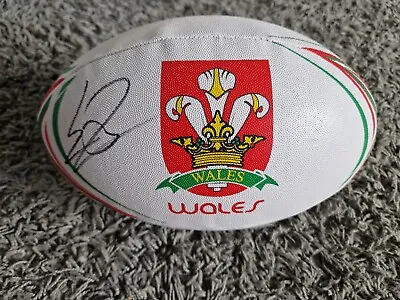 £64.99 • Buy Leigh Halfpenny Signed Wales Rugby Ball, World Cup, Six Nations *COA*