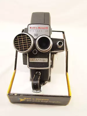 Working Bell & Howell 240 16MM Movie Camera With Original Box • $125