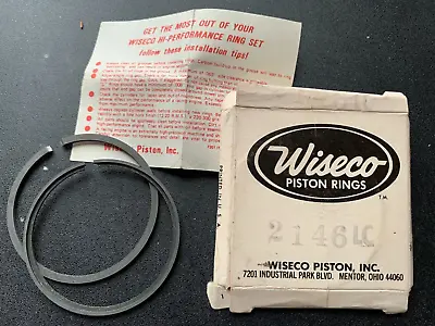 Wiseco Suzuki GT380 GS250 Bultaco 125 Bombardier Piston Rings 2146LC Free S/H • $24.99