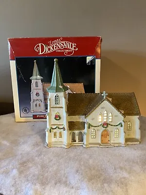 Dickens Lemax Vintage Christmas Village Church • $18