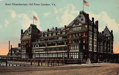 Hotel Chamberlain Old Point Comfort Virginia Early Postcard Unused • $12