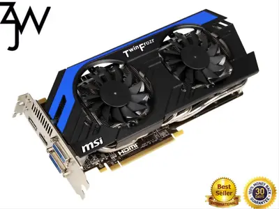 MSI Nvidia GeForce GTX 670 Twin Frozr 2GB DDR5 Gaming Graphics Card GPU PCIE • $59.95