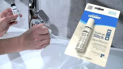 Tile Bath Shower Basin Sink Repair Touch Up Stick For Minor Scuffs & Scratches • £19.99