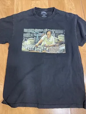 DGK Mens Pablo Escobar Black T Shirt Short Sleeve Size Large • $11