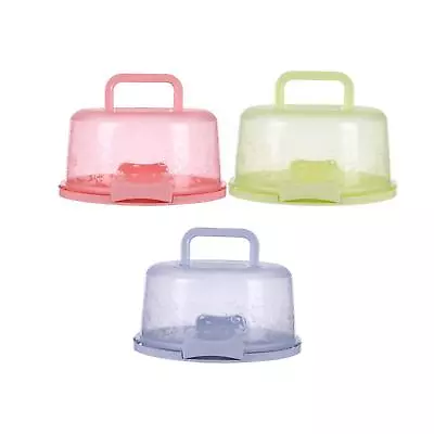 Cake Container Cake Carrier With Handle Multipurpose Accs Base Portable Cake • £9.52