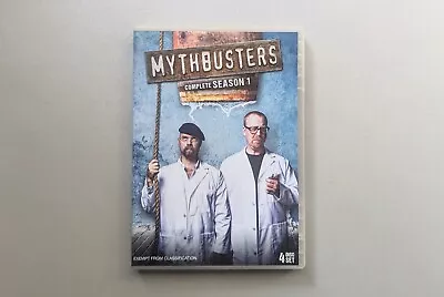 DVD (Region 4) - Mythbusters Complete Season 1 One - Free Postage • $8.22